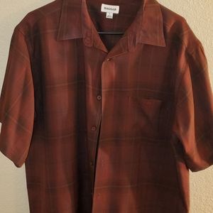 Mens shirt large red